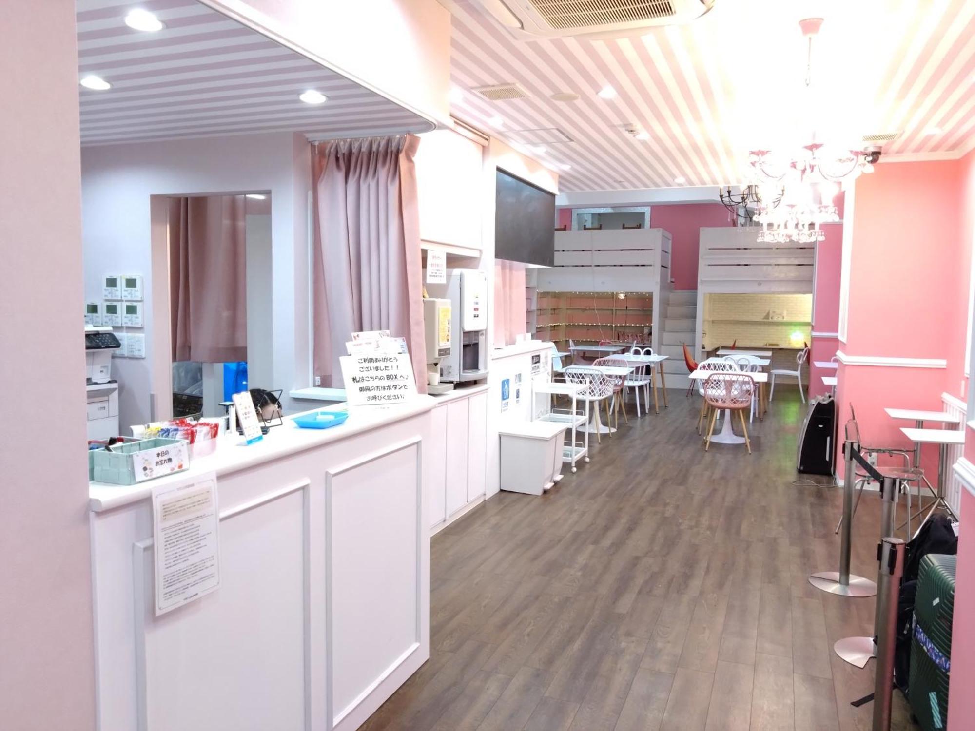 אוסקה Cafe&Hostel Kimi To Ichigo מראה חיצוני תמונה